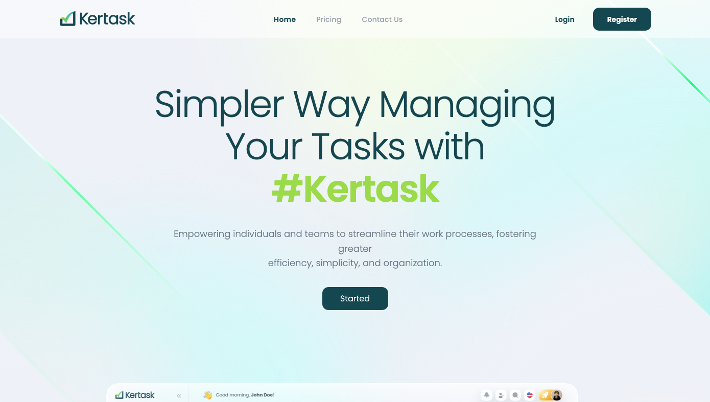 Kertaks Project Management